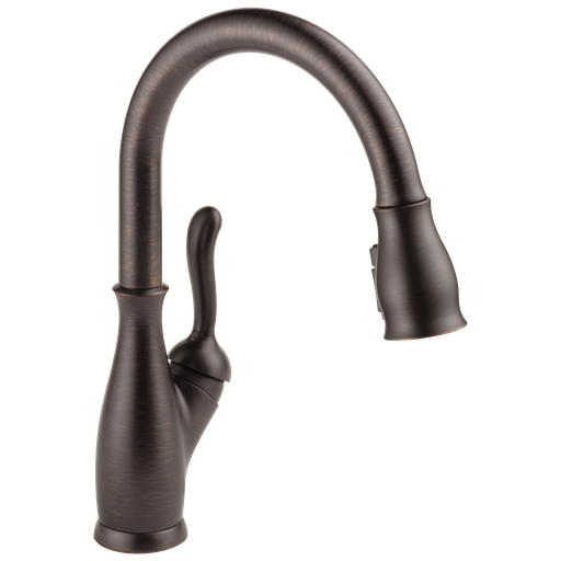 Delta Leland®: Single Handle Pull-Down Kitchen Faucet With Shieldspray® Technology - Single Handle Lever - Venetian Bronze