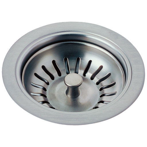 Delta Other: Kitchen Sink Flange And Strainer - Arctic Stainless