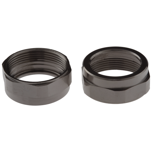 Delta Other: Bonnet Nuts (2) - Two Handle Kitchen Or Bathroom - Chrome