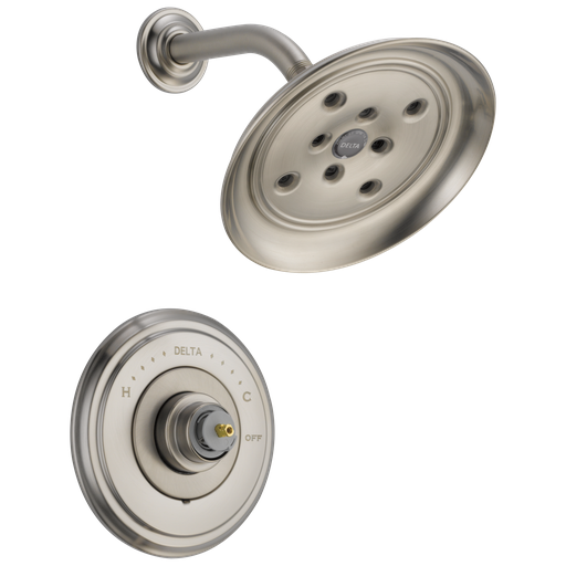Delta Cassidy®: Monitor® 14 Series H2Okinetic® Shower Trim - Less Handle - Single Handle LHP - Stainless