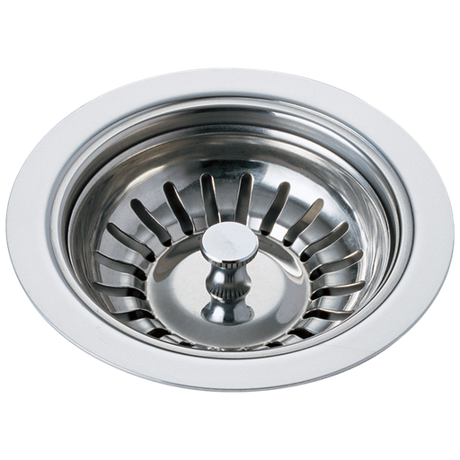 Delta Other: Kitchen Sink Flange & Strainer - Chrome