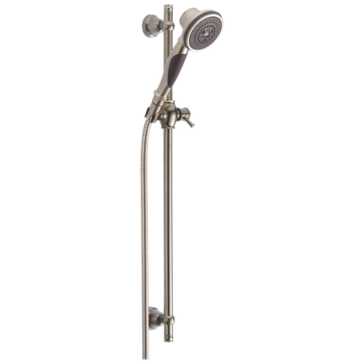 Delta Other: Premium 3-Setting Slide Bar Hand Shower - Stainless