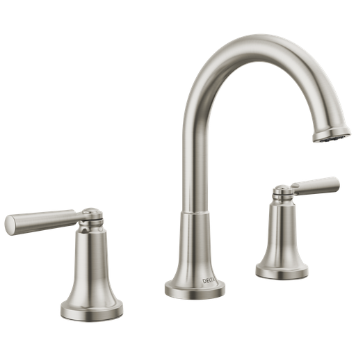 Delta Saylor™: Two Handle Widespread Bathroom Faucet - Two Handle Lever - Stainless