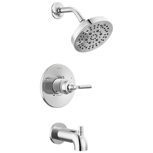 Delta Saylor™: Monitor® 14 Series Tub & Shower Trim - Single Handle Lever - Chrome