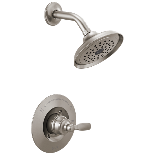 Delta Woodhurst™: Shower Trim - Single Handle Lever - Stainless