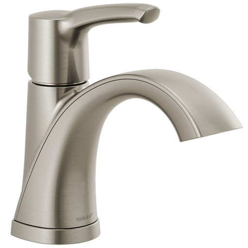 Peerless Parkwood®: Single Handle Lavatory Faucet - Single Handle Lever - Brushed Nickel
