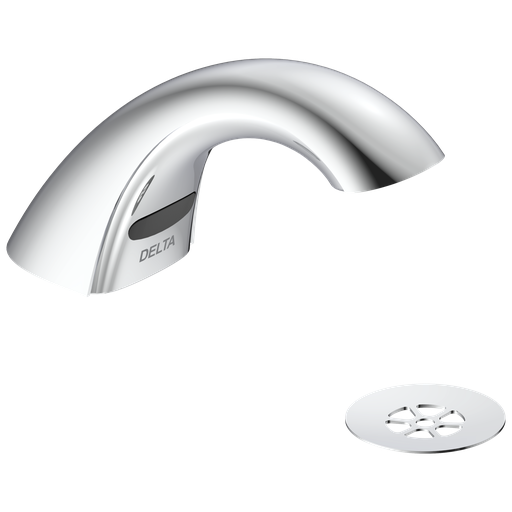 Commercial Hdf®: Battery Electronic Faucet, Vr 0.5 Gpm, Grid Strainer - Electronic - Chrome
