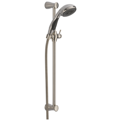 Delta Other: Premium 3-Setting Slide Bar Hand Shower - Stainless
