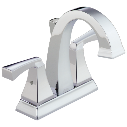 Delta Dryden™: Two Handle Centerset Bathroom Faucet - Two Handle Lever - Chrome