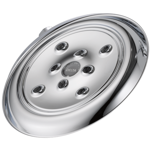 Delta Universal Showering Components: H2Okinetic® Single-Setting Raincan Shower Head - Chrome