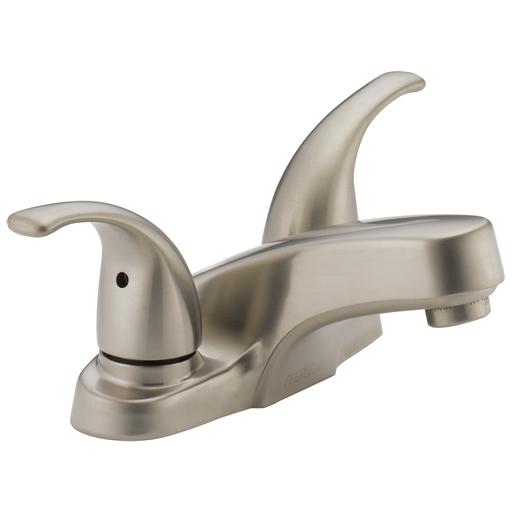 Peerless Core: Two Handle Bathroom Faucet - Two Handle Lever - Brushed Nickel