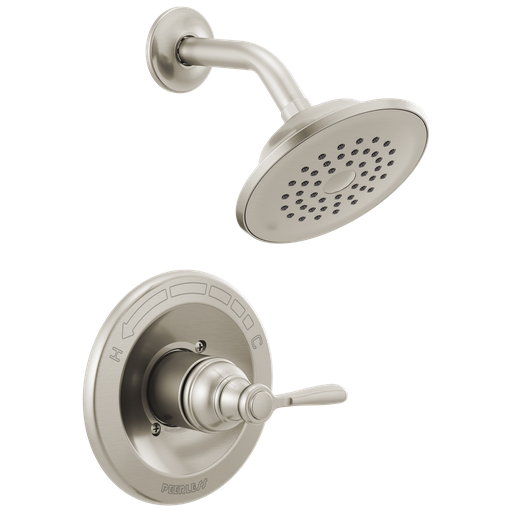Peerless Elmhurst®: Shower Only Trim Kit - Single Handle Lever - Brushed Nickel