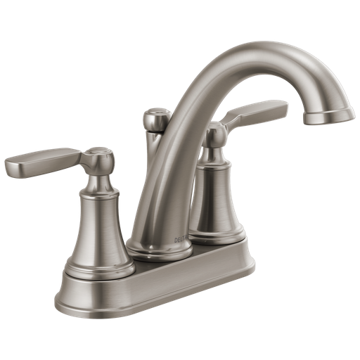 Delta Woodhurst™: Bathroom Faucet - Two Handle Lever - Stainless