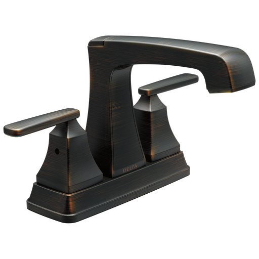 Delta Ashlyn®: Two Handle Centerset Bathroom Faucet - Two Handle Lever - Venetian Bronze