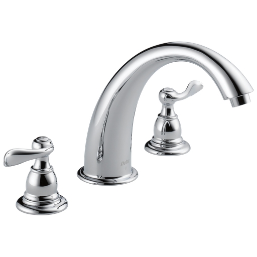 Delta Windemere®: Roman Tub Trim - Two Handle Lever - Chrome