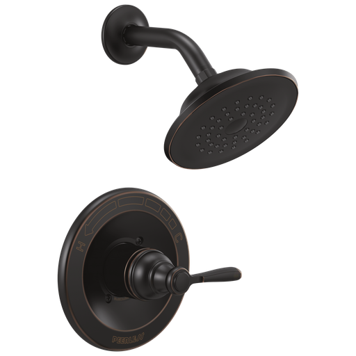 Peerless Elmhurst®: Shower Only Trim Kit - Single Handle Lever - Oil Rubbed Bronze