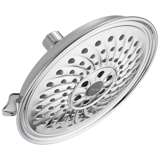 Delta Universal Showering Components: H2Okinetic® 3-Setting Raincan Shower Head - Chrome