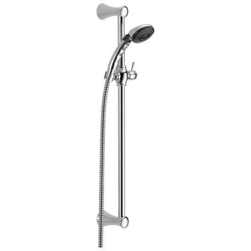 Delta Universal Showering Components: Fundamentals™ 2-Setting Slide Bar Hand Shower - Chrome