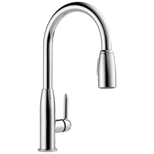 Peerless Core: Single Handle Kitchen Pull-Down - Single Handle Lever - Chrome