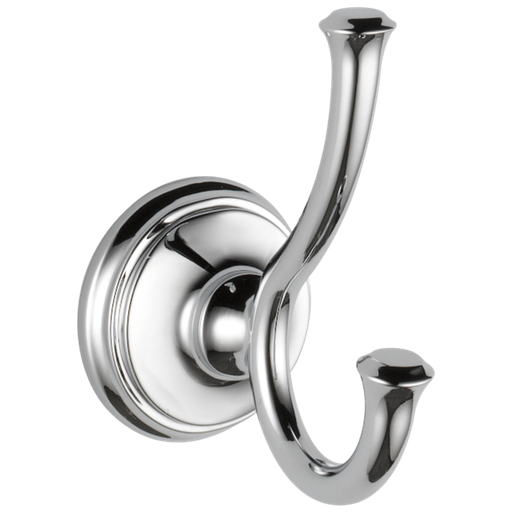 Delta Cassidy®: Double Robe Hook - Chrome