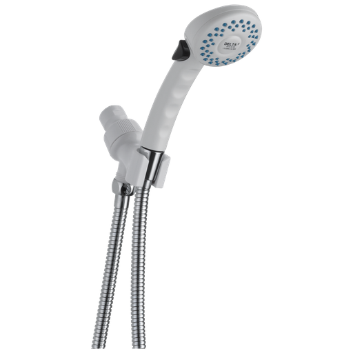 Delta Universal Showering Components: Shower Mount Hand Shower - White