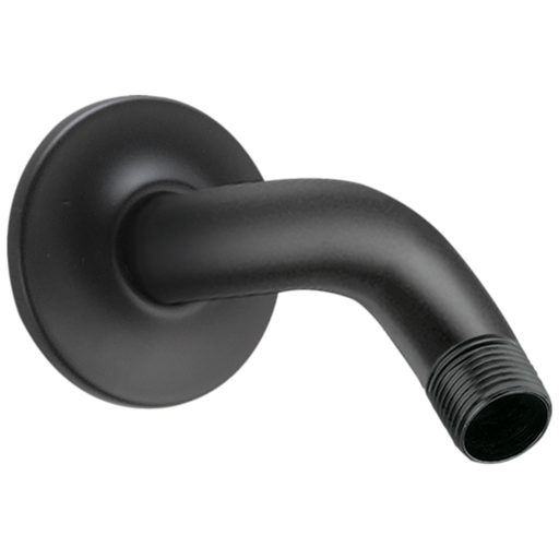 Delta Universal Showering Components: Shower Arm & Flange - Matte Black