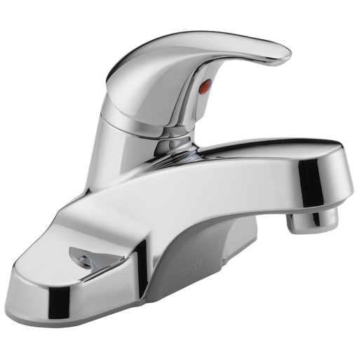 Peerless Core: Single Handle Bathroom Faucet - Single Handle Lever - Chrome