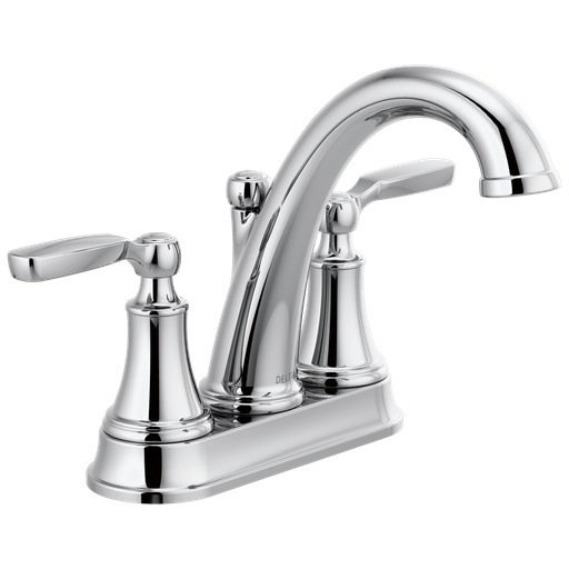 Delta Woodhurst™: Bathroom Faucet - Two Handle Lever - Chrome