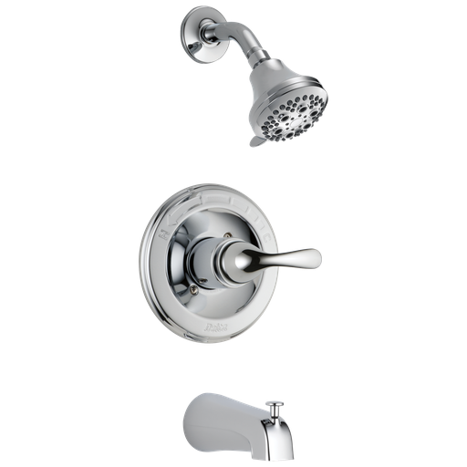 Delta Classic: Monitor® 13 Series Tub & Shower Trim - Single Handle Lever - Chrome
