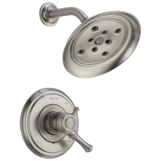 Delta Cassidy®: Monitor® 17 Series H2Okinetic® Shower Trim - Single Handle Lever - Stainless
