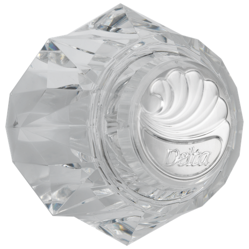 Delta Other: Clear Knob Handle Kit - Tub & Shower - Single Handle Knob