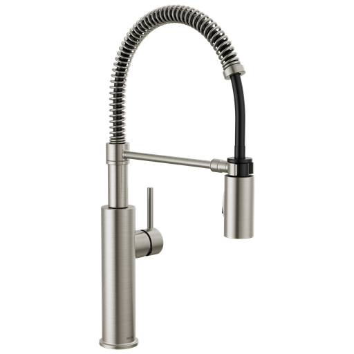 Delta Antoni®: Single-Handle Pull-Down Spring Kitchen Faucet - Single Handle Lever - Spotshield Stainless