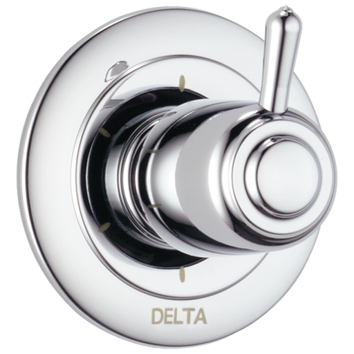 Delta Other: 6-Setting 3-Port Diverter Trim - Single Handle Lever - Chrome