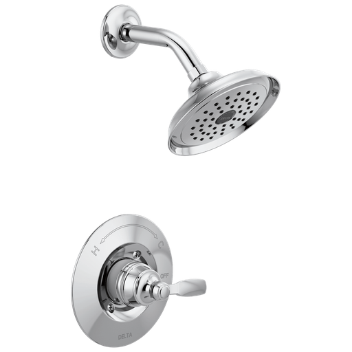 Delta Woodhurst™: Shower Trim - Single Handle Lever - Chrome