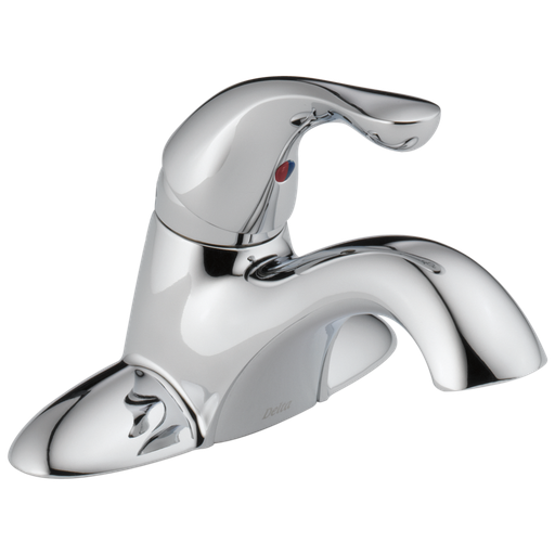Delta Classic: Single Handle Tract-Pack Centerset Bathroom Faucet - Single Handle Lever - Chrome