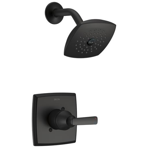 Delta Ashlyn®: Monitor® 14 Series Shower Trim - Single Handle Lever - Matte Black
