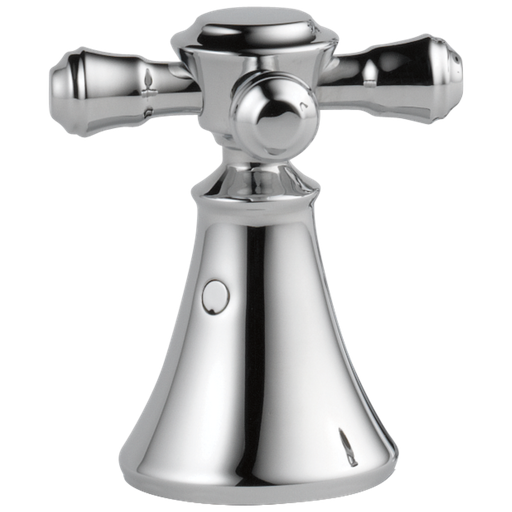Delta Cassidy®: Metal Cross Handle Set - Deck Mount Bathroom & Bidet - Two Handle Cross - Chrome