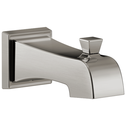 Delta Flynn™: Tub Spout - Pull-Up Diverter - Stainless