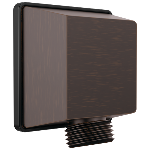 Delta Universal Showering Components: Square Wall Elbow For Hand Shower - Venetian Bronze