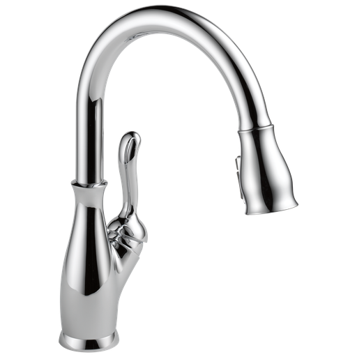 Delta Leland®: Single Handle Pull-Down Kitchen Faucet With Shieldspray® Technology - Single Handle Lever - Chrome
