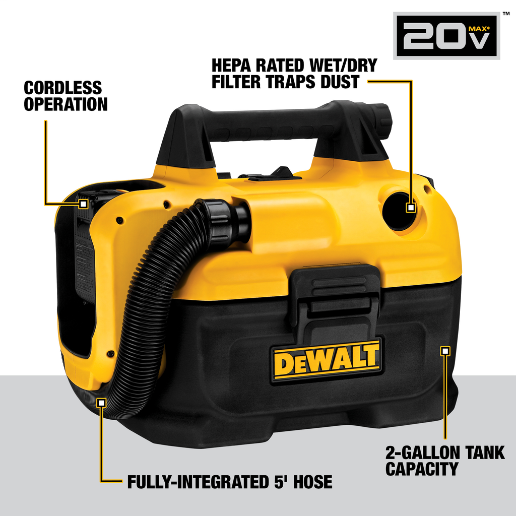 DWLT DCV580H 18/20V MAX CORDLESS WE Viking Electric