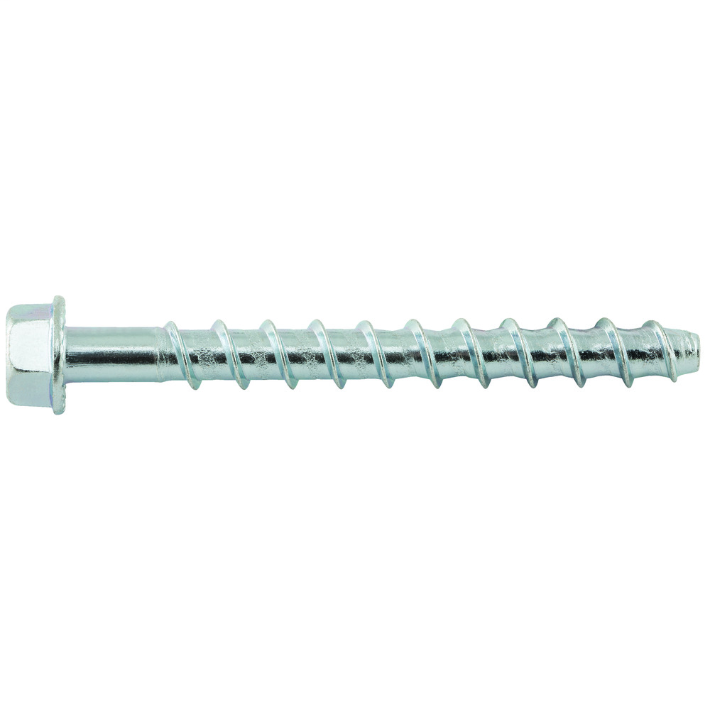 Powers PFM1411100 1/4" x 3" ScrewBolt+™ Concrete Screw Anchor, Hex
