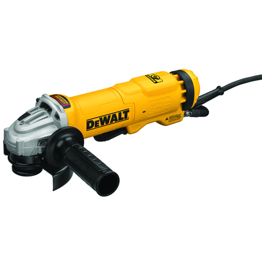 4.5 In. Small Angle Paddle Switch Grinder with Brake and No-Lock On