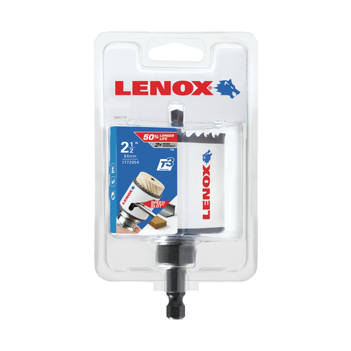 Product image for LEN 1772954 HOLESAW T3 ARBORED 40A