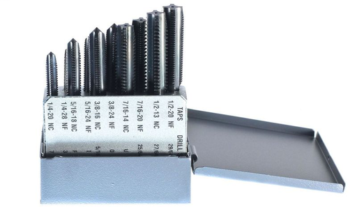 10PC TAP SET 1/4-20 THRU 1/2-20 SERIES 2000N TAPS