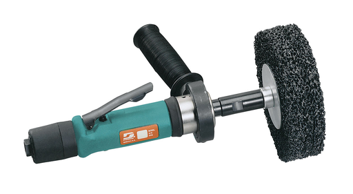 Dynastraight Finishing Tool - .7 hp, Straight-Line, 3,400 RPM, Rear Exhaust, 1/2" (13 mm) Dia. Arbor