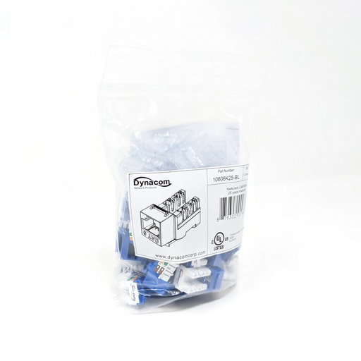 Mayer-DDS-JACK CAT6 BLUE 25PCS KWIKPAK-1