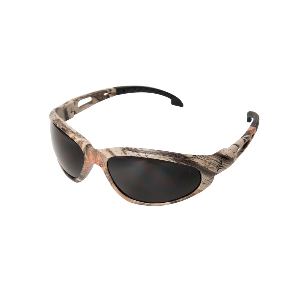 Product image for EDGE SW116-CF DAKURA CAMOUFLAGE SMOKE LENS SAFETY GLASSES