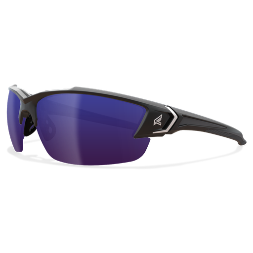 Khor G2 - Black Frame / Polarized Aqua Precision Blue Mirror Lens