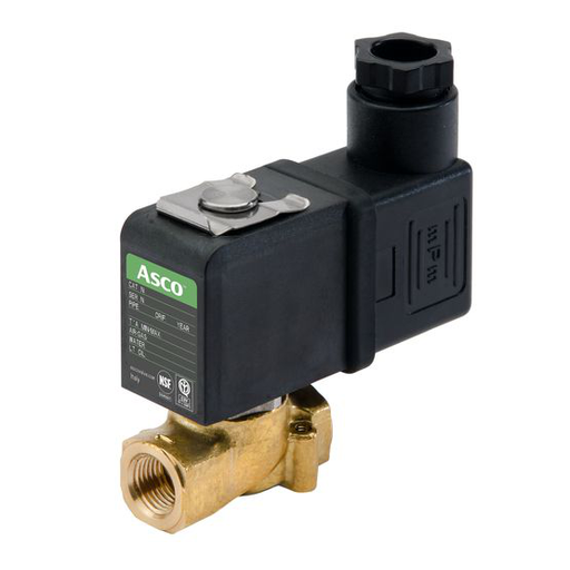 ASCO 0256C140L0V00F1 - Series 256 2-Way Compact Solenoid Valve